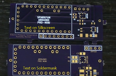 PCB設計如何實現金色字？