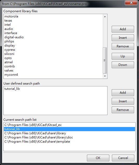 上下兩個視窗都Add 你的library ，在library browser 就可以找到你的library